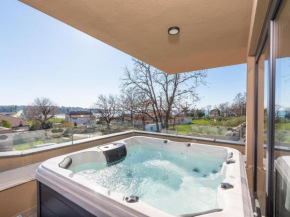Villa penthouse apartment with bubble bath